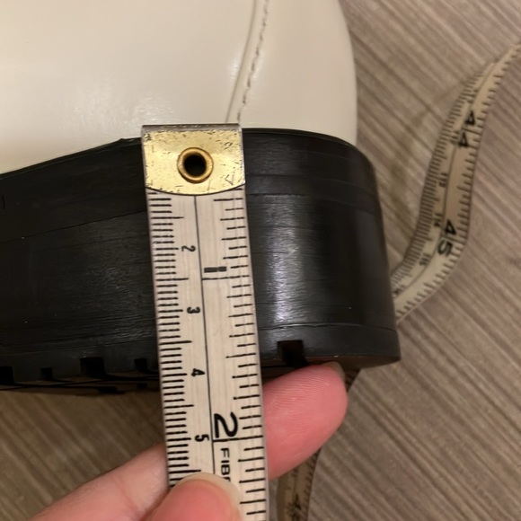 Everlane “Modern” Utility Leather boots w/Laces ivory white color Size 6.5 NWOB - Picture 11 of 15